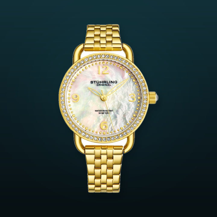 Symphony-3955.4 Gold Stainless Steel | Silver Dial
