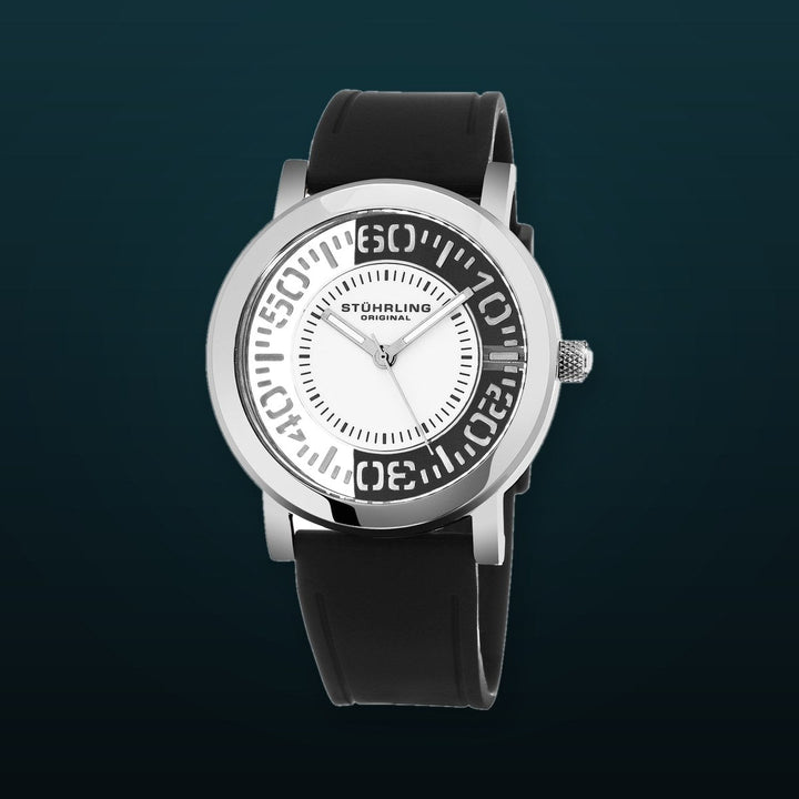 Symphony Silver/Silicone/White Dial/Silver Case | White Dial