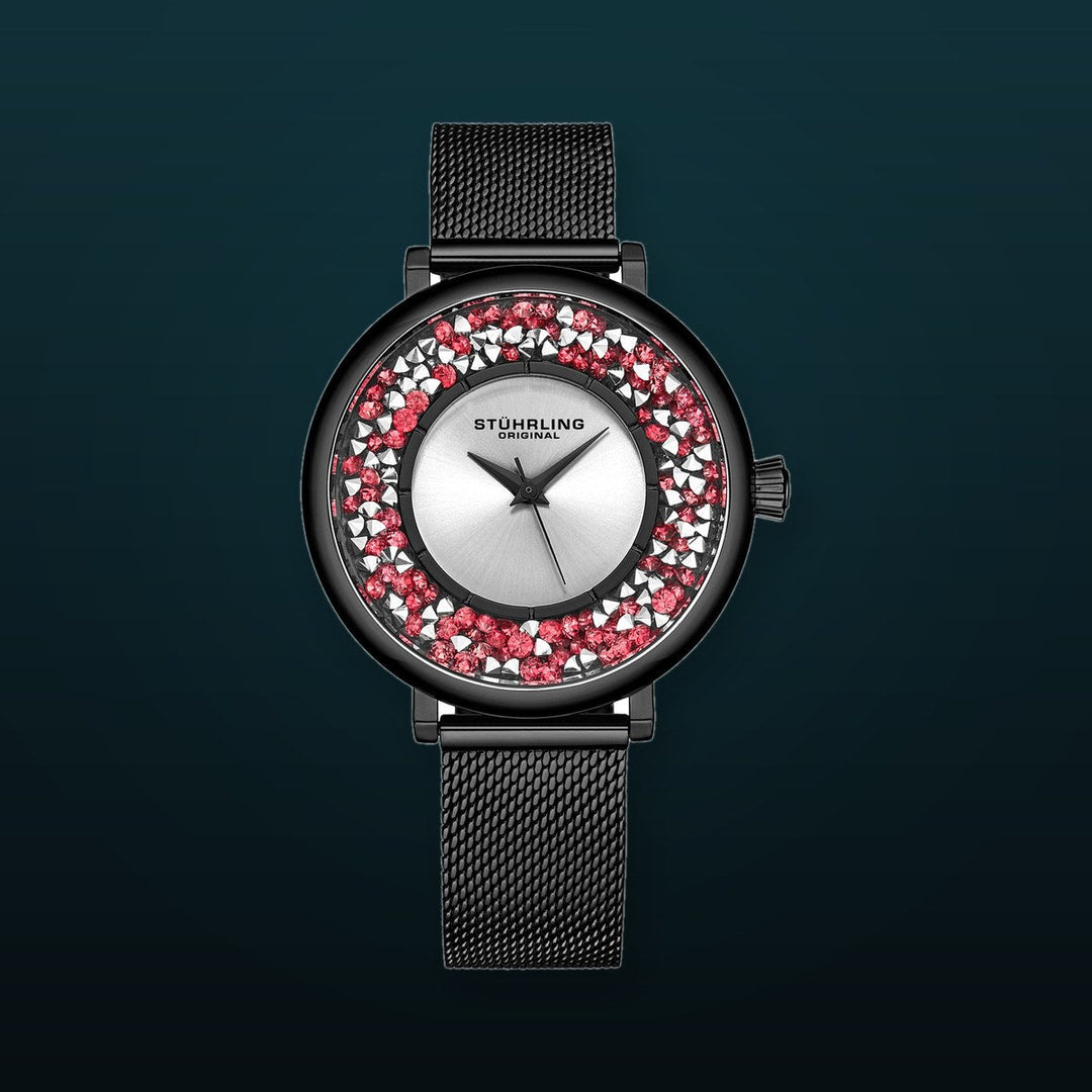 Symphony Black Stainless Steel | Silver Dial