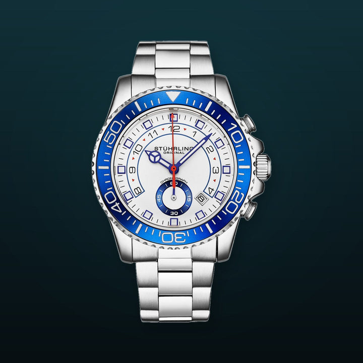 Aquadiver 3966 Watch Silver/Stainless Steel | White Dial