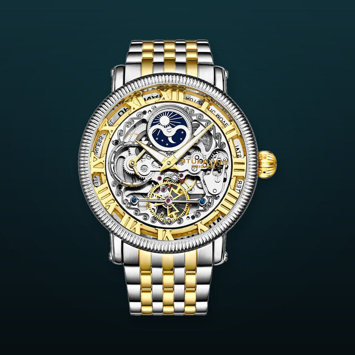 Legacy Silver/Gold/Stainless Steel | Gold Dial