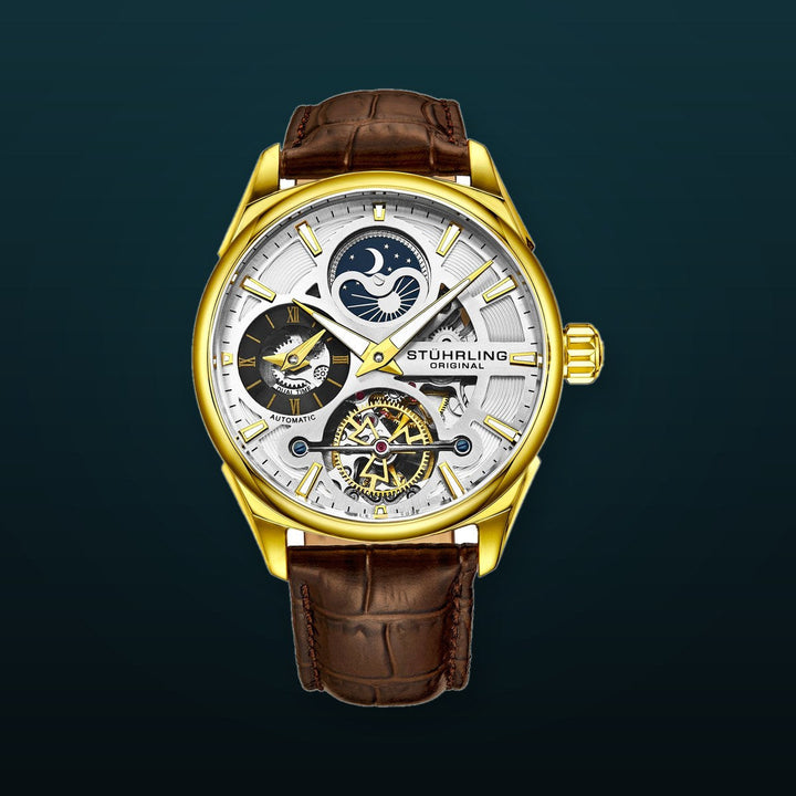 Legacy Brown/Leather/Silver Dial/Gold Case 3918.3 | Silver Dial