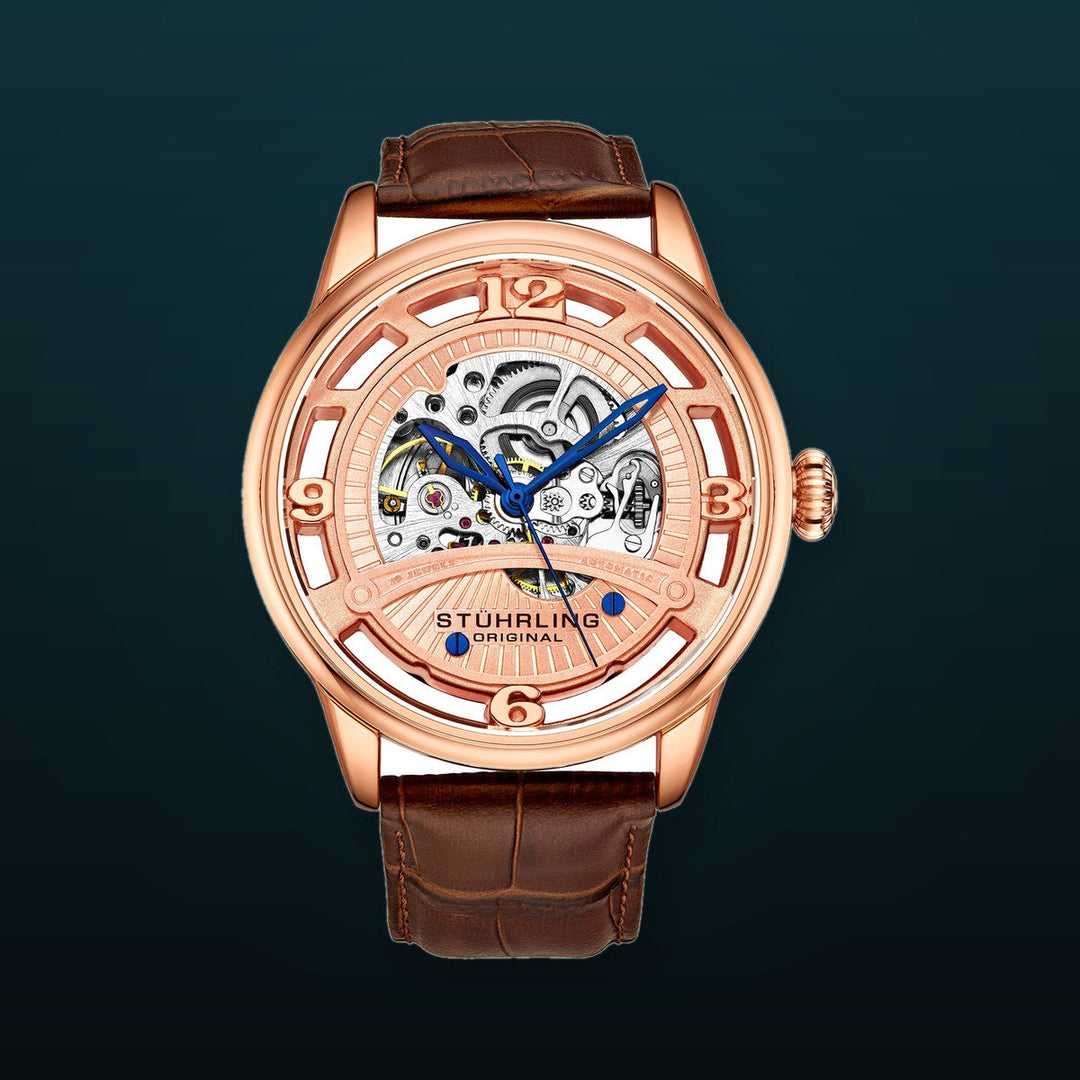 Legacy Brown/Semi-transparent Leather | Semi-transparent Dial