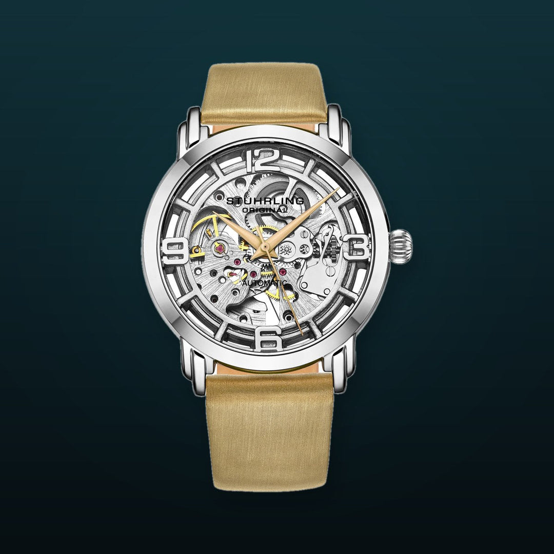 Legacy Beige Leather | Silver Dial