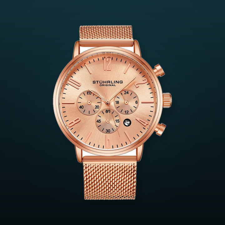 Monaco Rose/Stainless Steel/Rose Dial/Rose Case 3932.4
