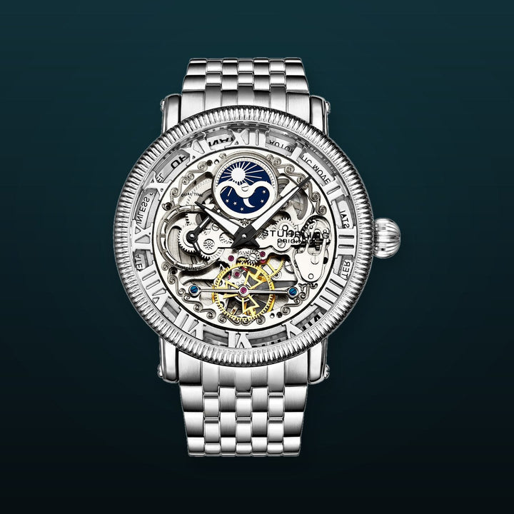 Special Reserve Automatic 48mm Skeleton Silver Silver/Stainless Steel | Silver Dial