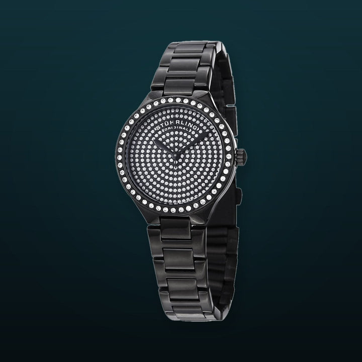 Symphony-683.02 Black Stainless Steel | Black Dial