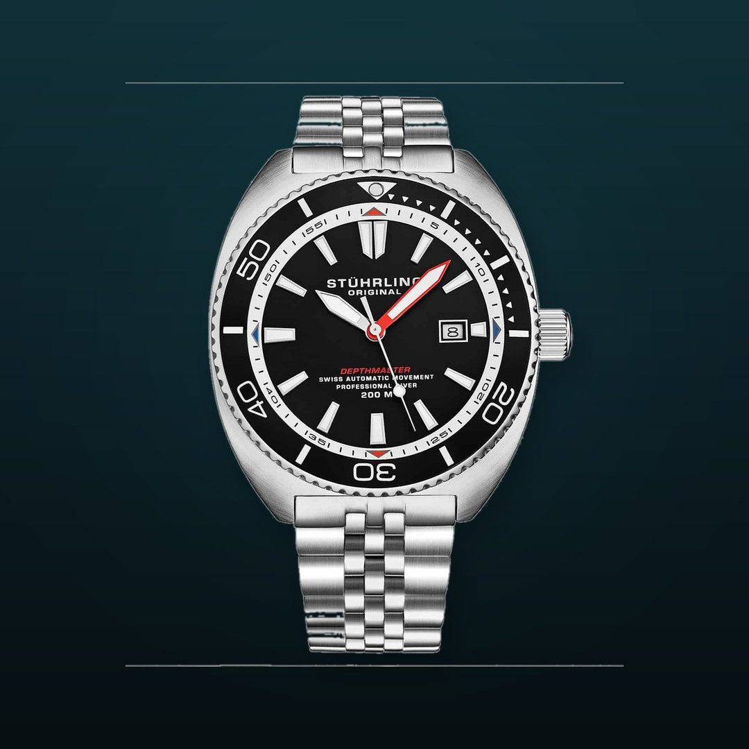 The Swiss Automatic Depthmaster Black | Black Dial