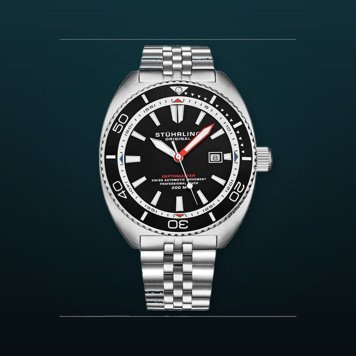 The Swiss Automatic Depthmaster Black | Black Dial