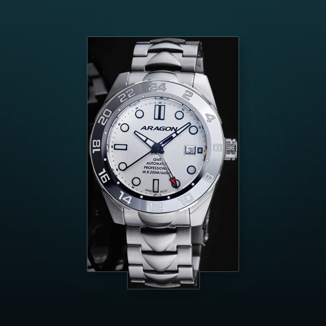 Hercules Swiss Soprod GMT Silver Dial | Silver Dial