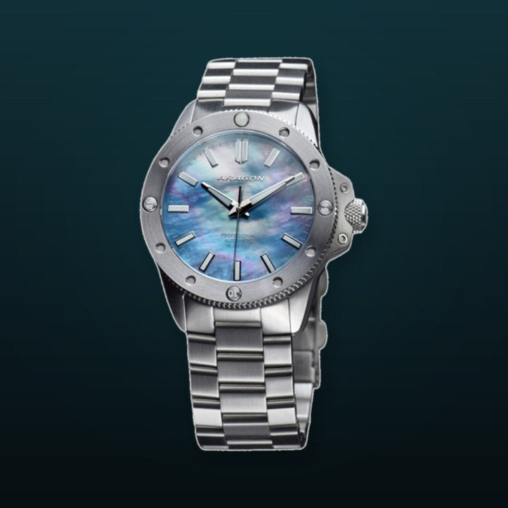 Matador 42 Automatic Blue Mother of Peal Dial | Mother of Peal Dial