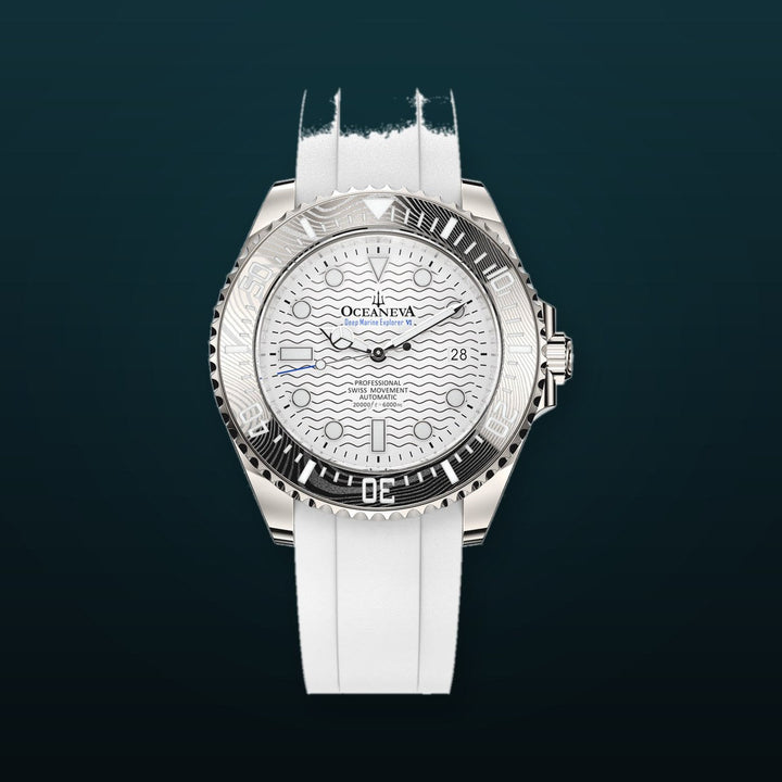 Deep Marine Explorer VI 6000m Grade 5 Titanium 6000m/WhiteDial | White Dial