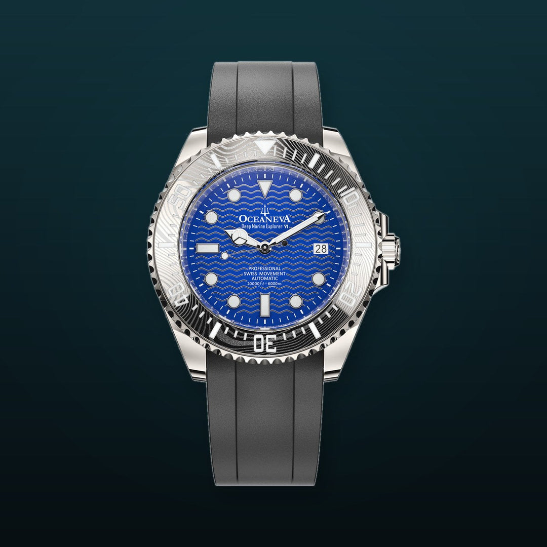 Deep Marine Explorer VI 6000m Grade 5 Titanium 6000m/BlueDial | Blue Dial