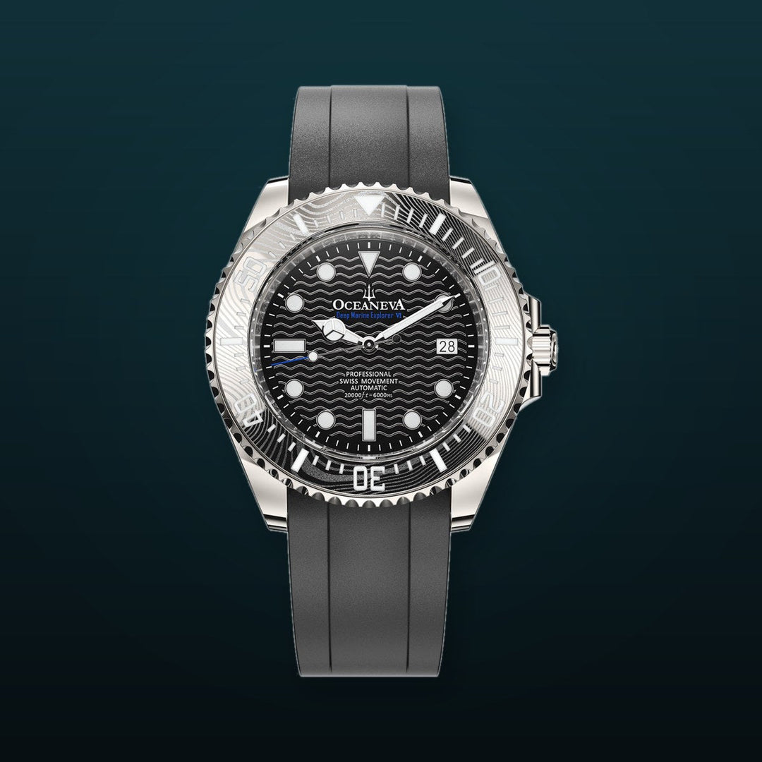 Deep Marine Explorer VI 6000m Grade 5 Titanium 6000m/BlackDial | Black Dial