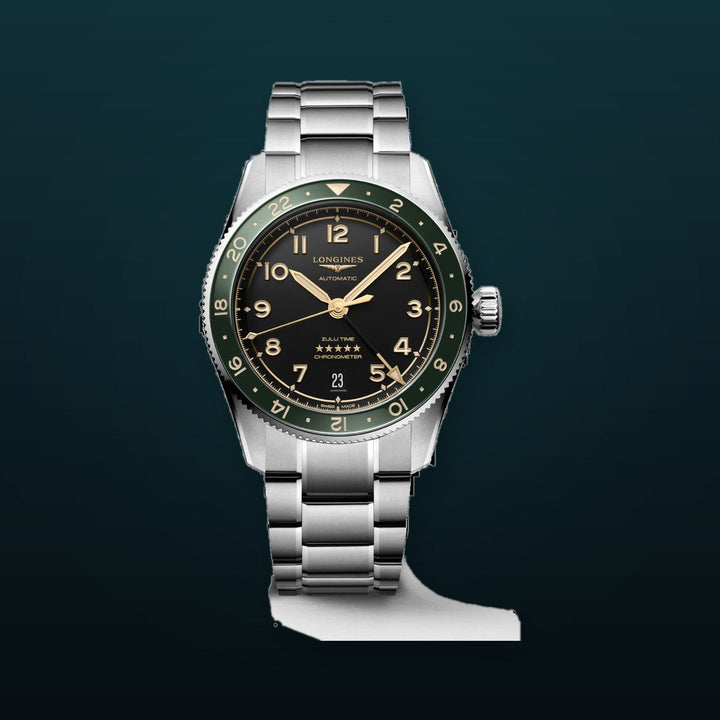 SPIRIT ZULU TIME Black / Stainless Steel | Black Dial