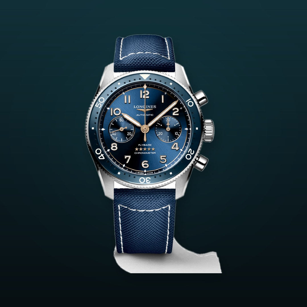 Spirit Flyback Blue / Fabric | Blue Dial