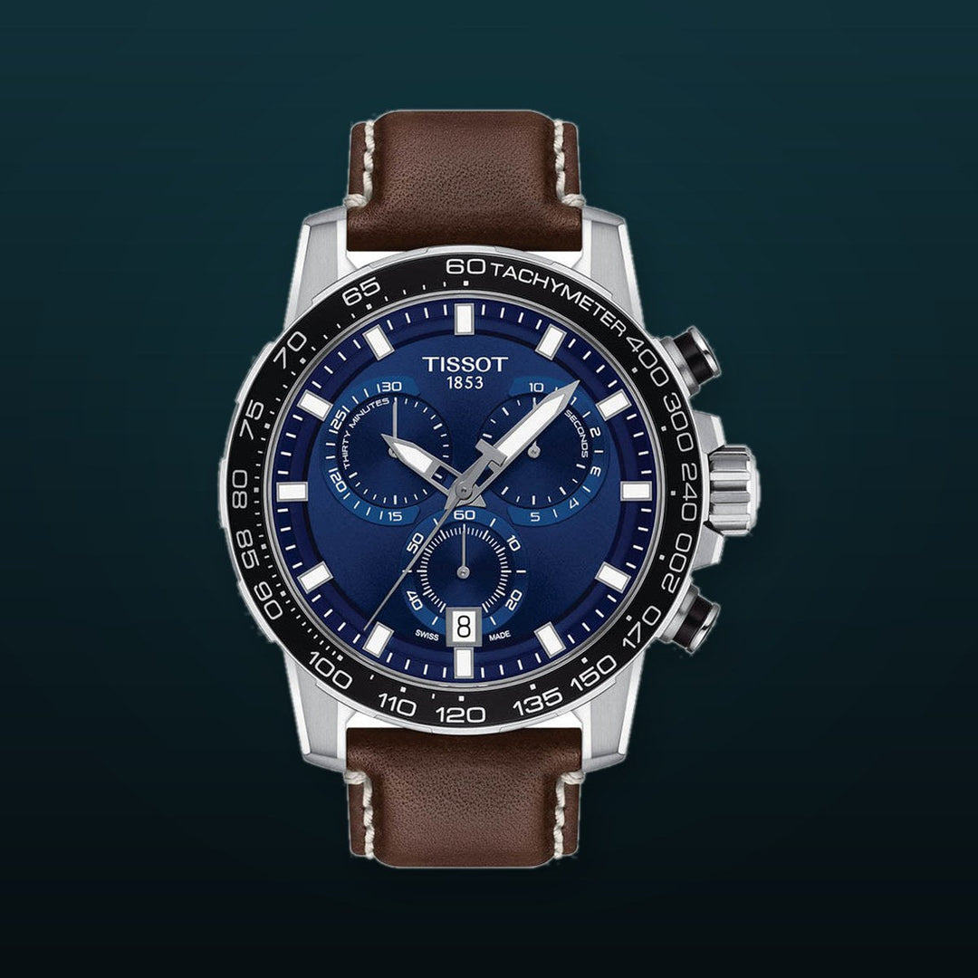 Supersport Chrono Blue / Leather Blue Dial