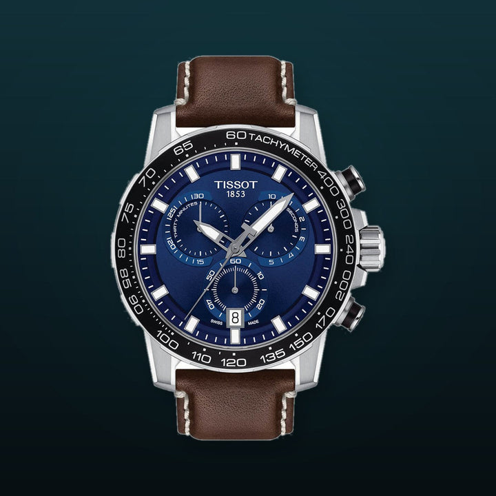 Supersport Chrono Blue / Leather Blue Dial