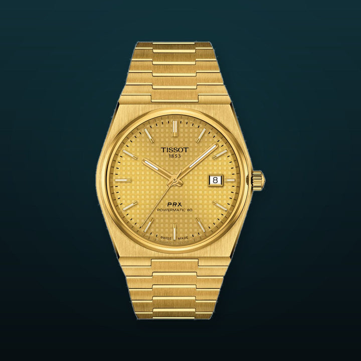 PRX Powermatic Champagne / Stainless Steel Champagne Dial