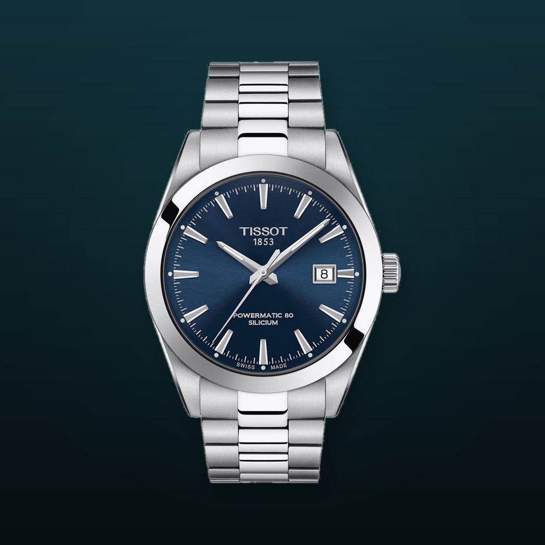 Gentleman Automatic Blue / Stainless Steel Blue Dial