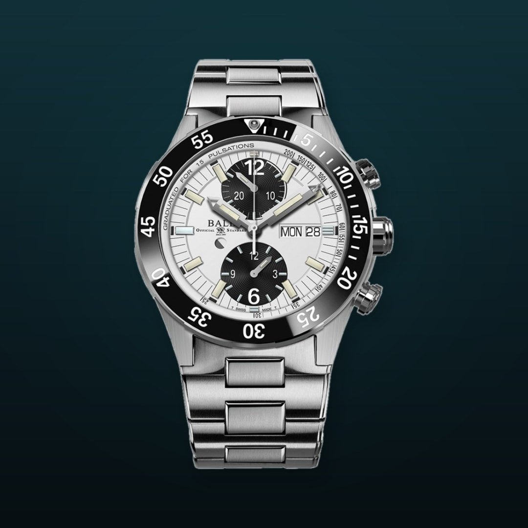 Roadmaster Rescue Chronograph White / Black White Dial