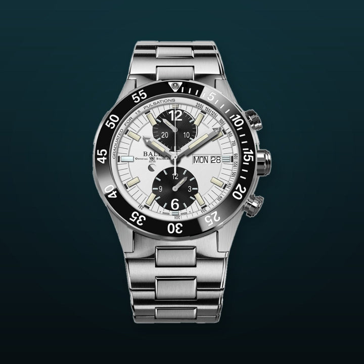 Roadmaster Rescue Chronograph White / Black White Dial