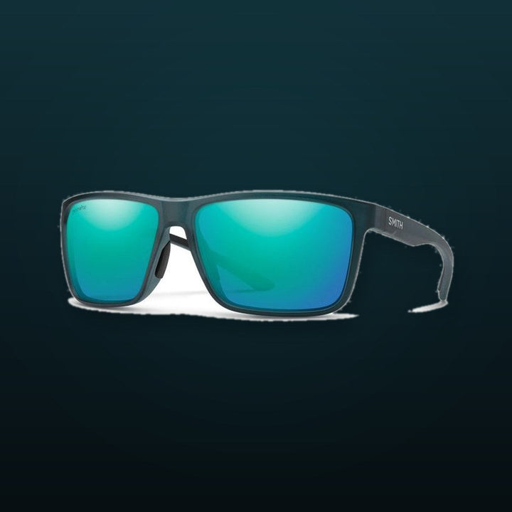 Riptide MEN'S Matte Pacific Crystal / Chromapop Glass Polarized Opal Mirror |  Dial