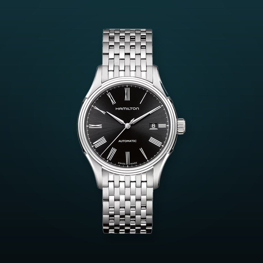American Classic Silver/SS Black Dial