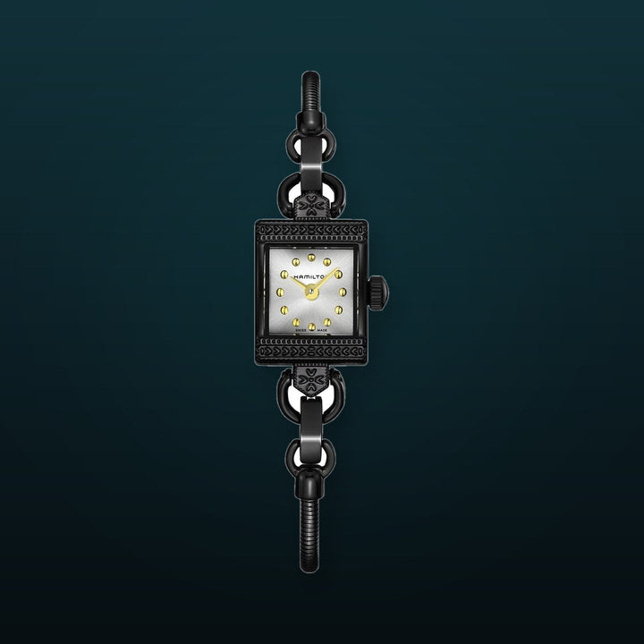 American Classic Black/SS Silver Dial