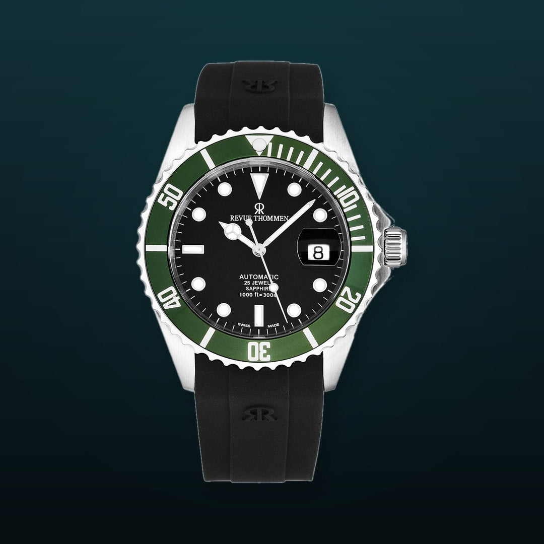 Diver 17571.2834 / Black | Black Dial