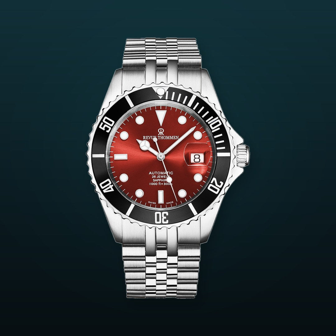 Diver 17571.2238 / Red | Red Dial