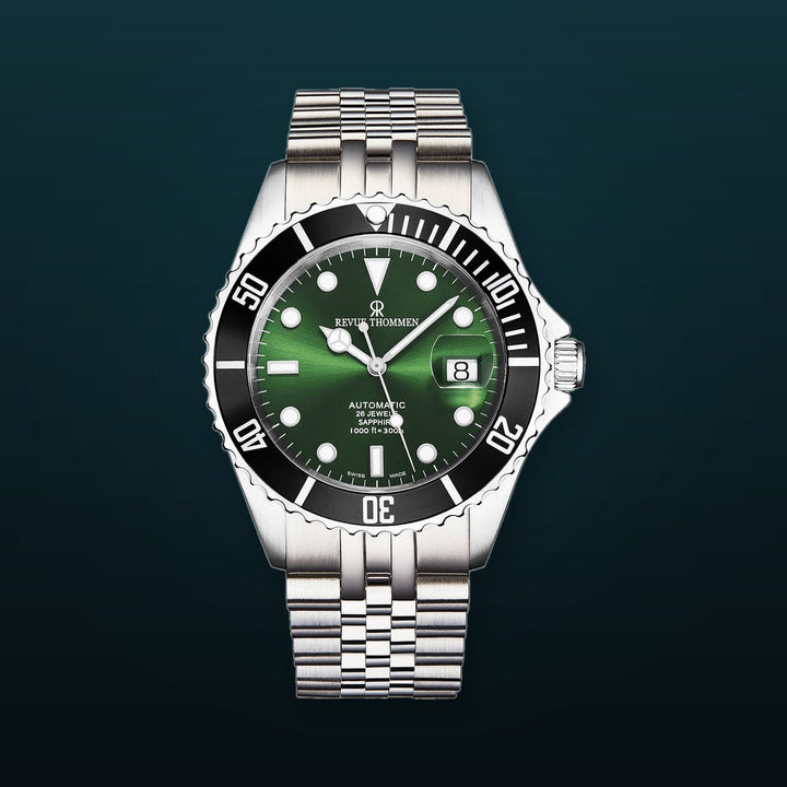 Diver 17571.2222 / Green | Green Dial
