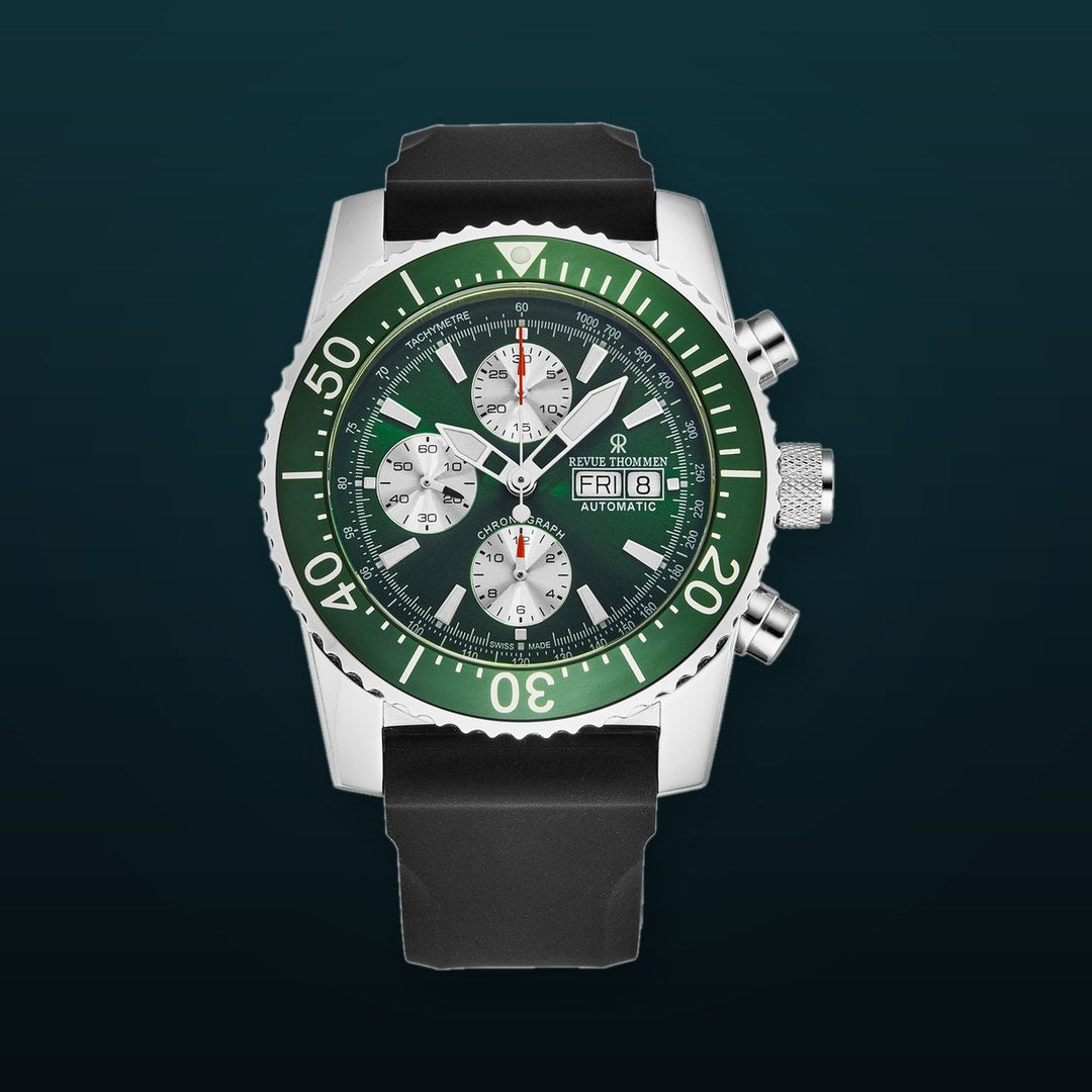 Diver 17030.6531 / Green | Green Dial