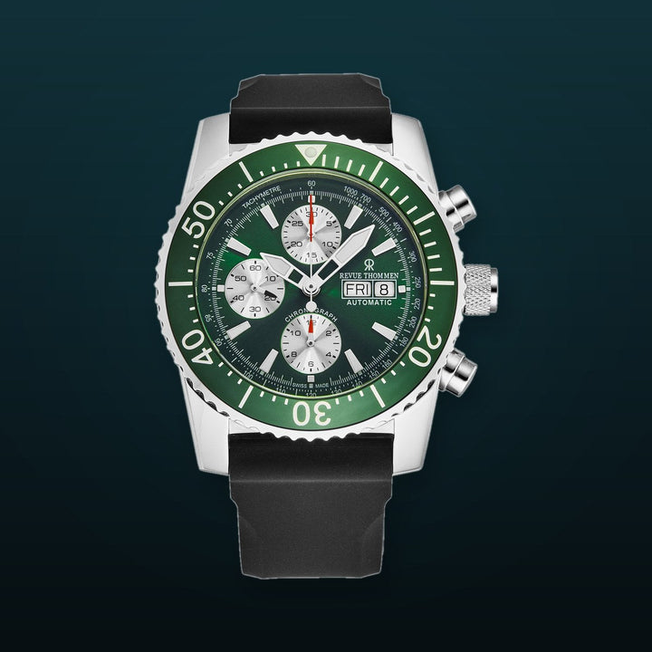 Diver 17030.6531 / Green | Green Dial