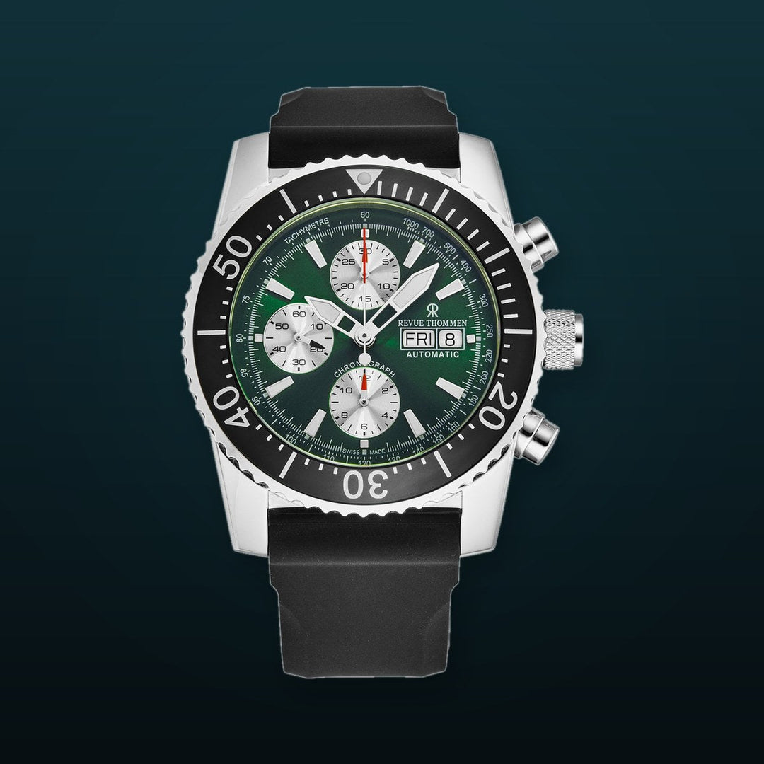 Diver 17030.6521 / Green | Green Dial