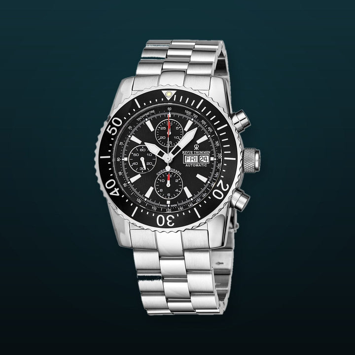 Diver 17030.6134 / Black | Black Dial