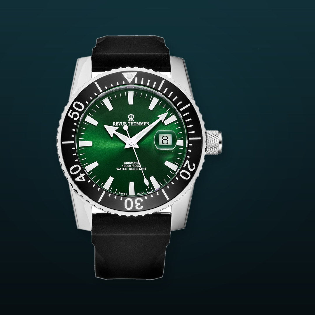 Diver 17030.2524 / Green | Green Dial
