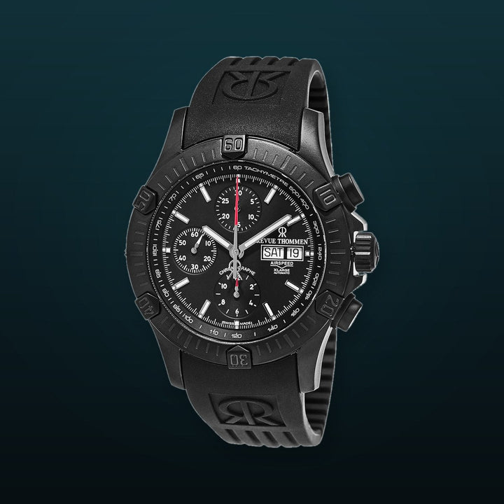Air speed 16071.6877 / Black | Black Dial