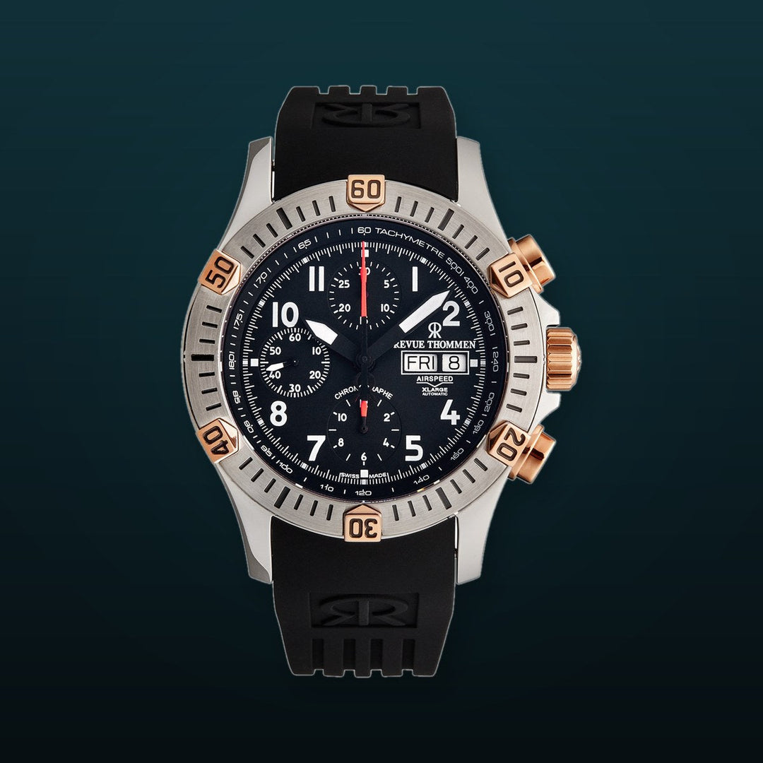Air speed 16071.6854 / Black | Black Dial