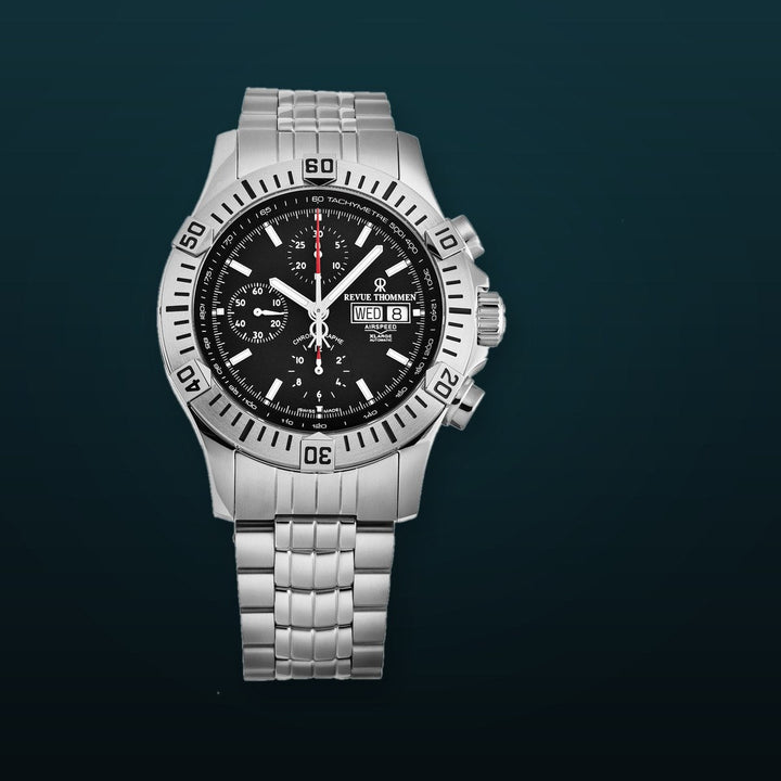 Air speed 16071.6139 / Black | Black Dial