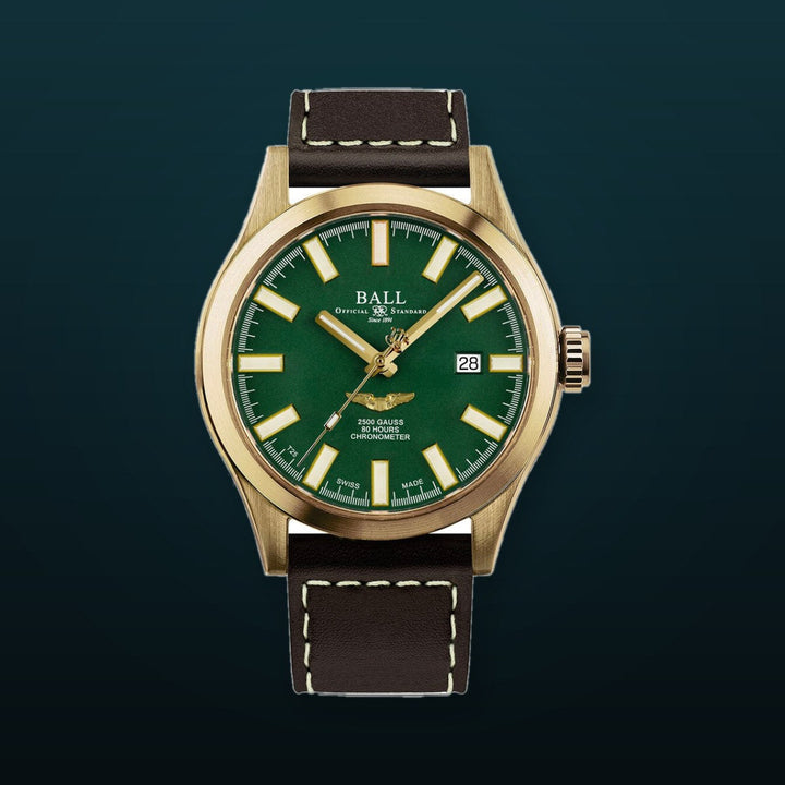 Engineer M Star Magna Green / Leather Green Dial