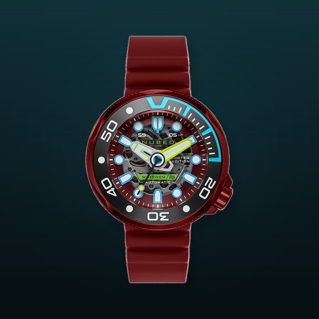 Ventana Skeleton Automatic Limited Edition Red / Red | Red Dial
