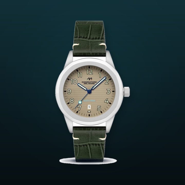 Aqua Sicura Japan Quartz Grey / Leather | Gray Dial