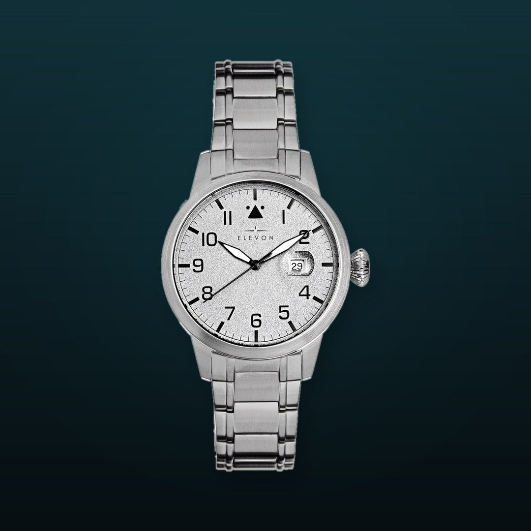 Stealth with Date Silver | Silver Dial