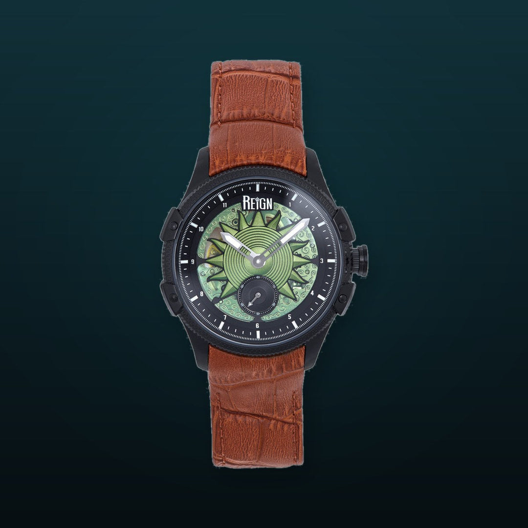 Solstice Automatic Brown/Green | Black Dial