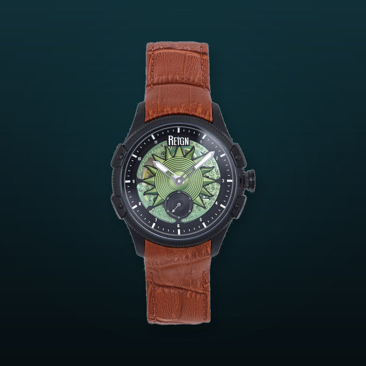 Solstice Automatic Brown/Green | Black Dial