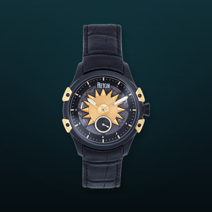 Solstice Automatic Black/Gold | Black Dial