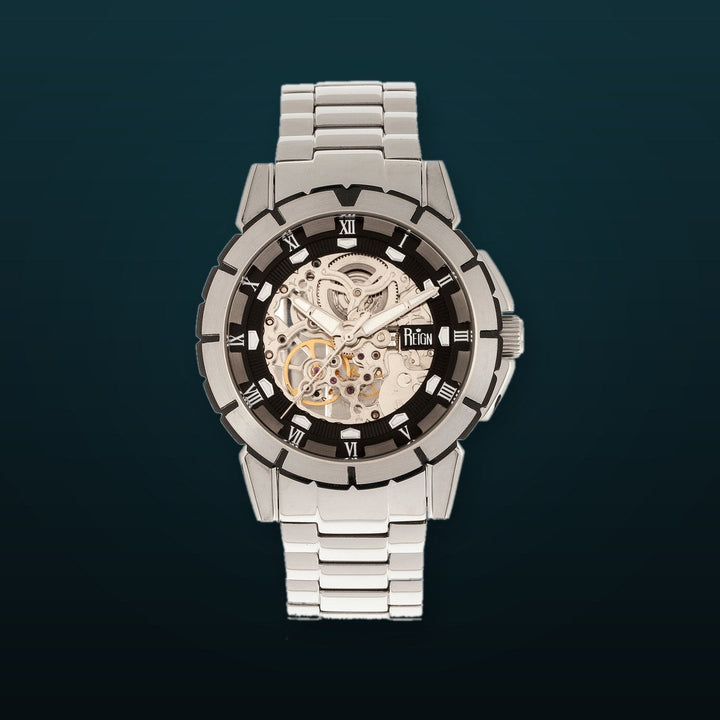 Philippe Silver/Black | Silver Dial