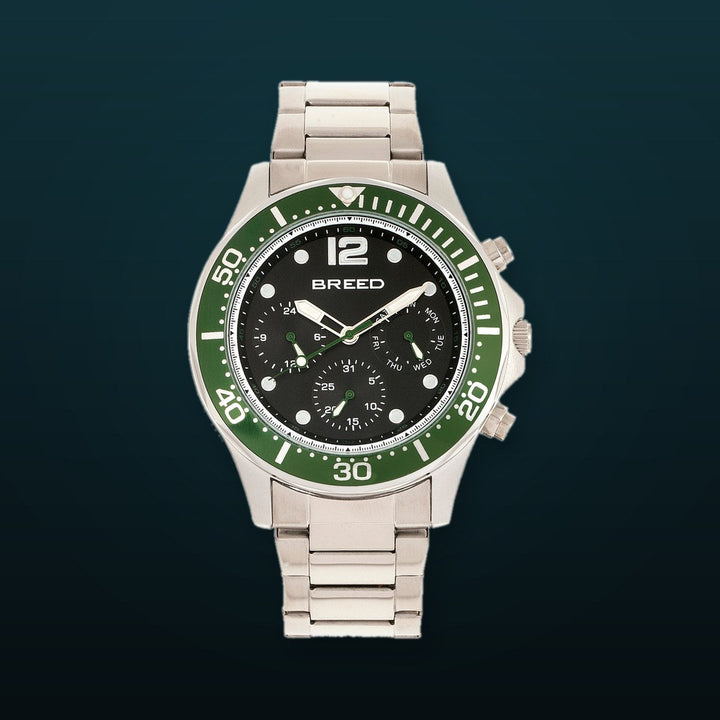 Pegasus Green/Silver | Black Dial