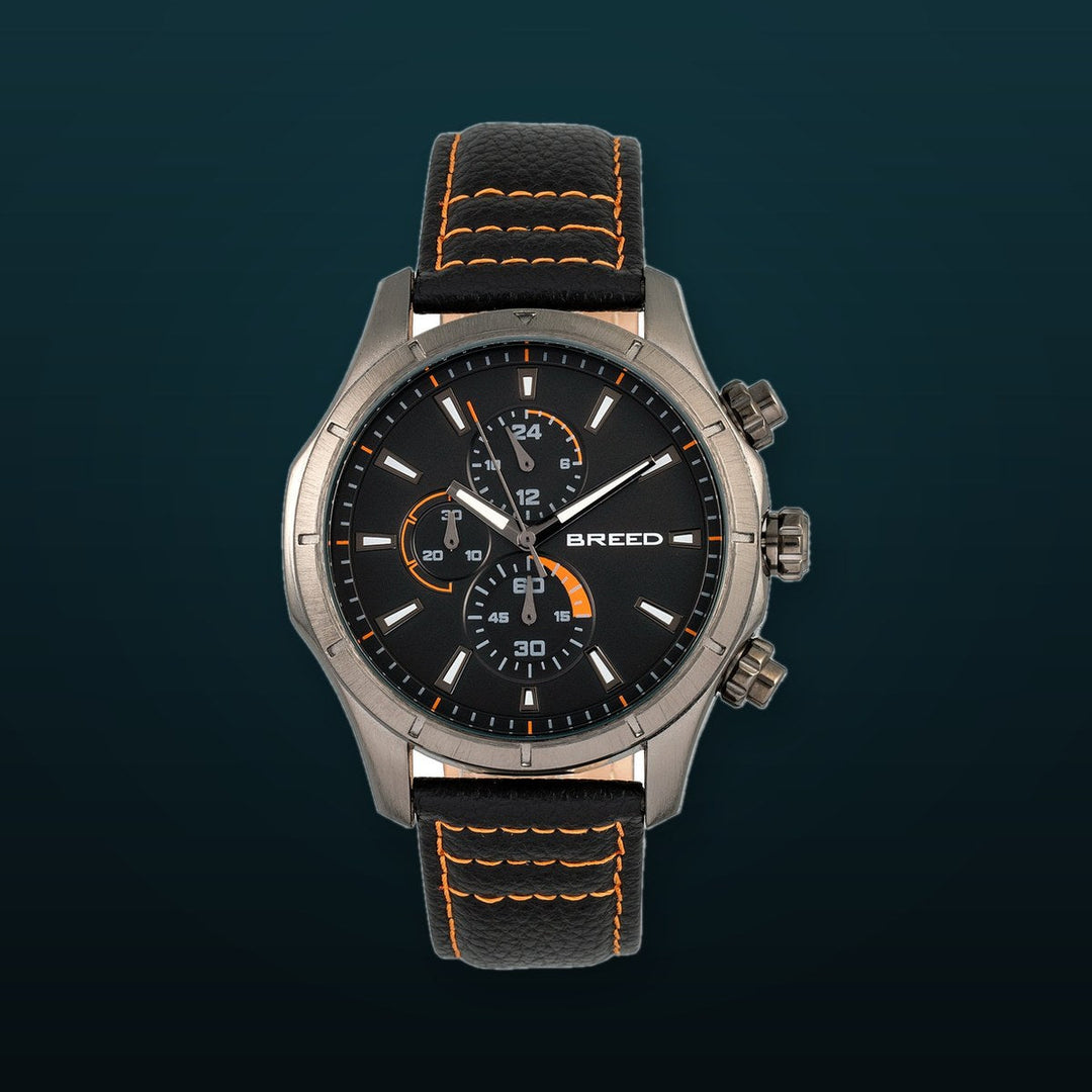 Lacroix Gunmetal/Orange | Charcoal Dial